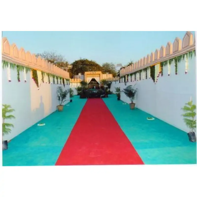 agro net also used as carpets in tent house, mandap service